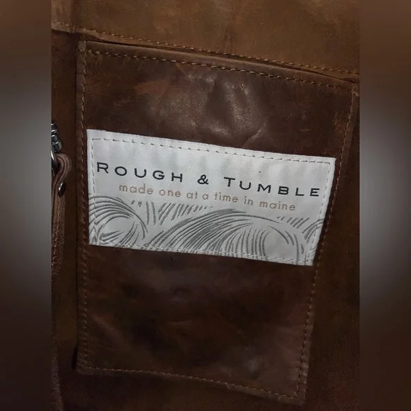 Rough & Tumble Camden Crossbody—rustic pecan - Picture 8 of 10